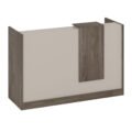 139 recption desk 120 cm khaki front image