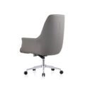 Luxury executive medium back office chair front view