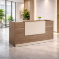 Modern Minimalist Reception Desk - Image 2