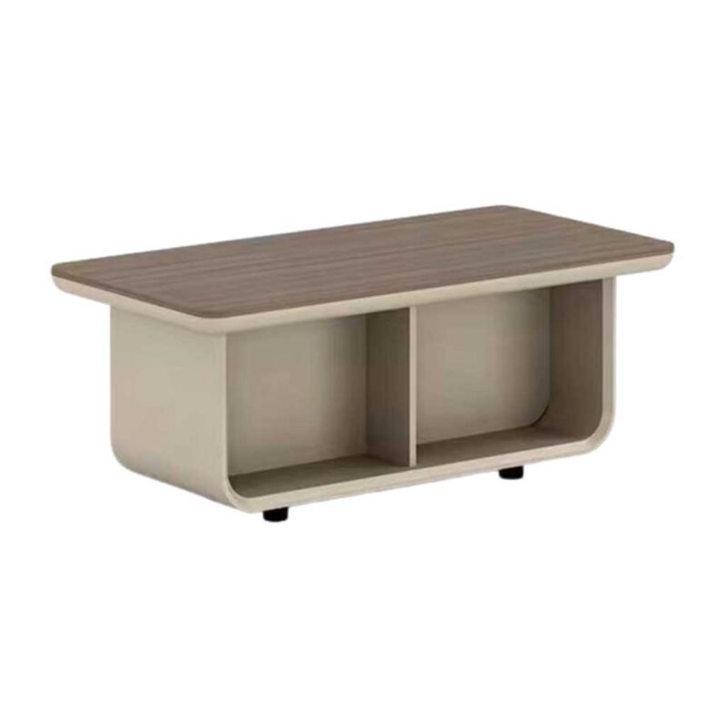 Modern office coffee table with storage compartments 120x60x45cm