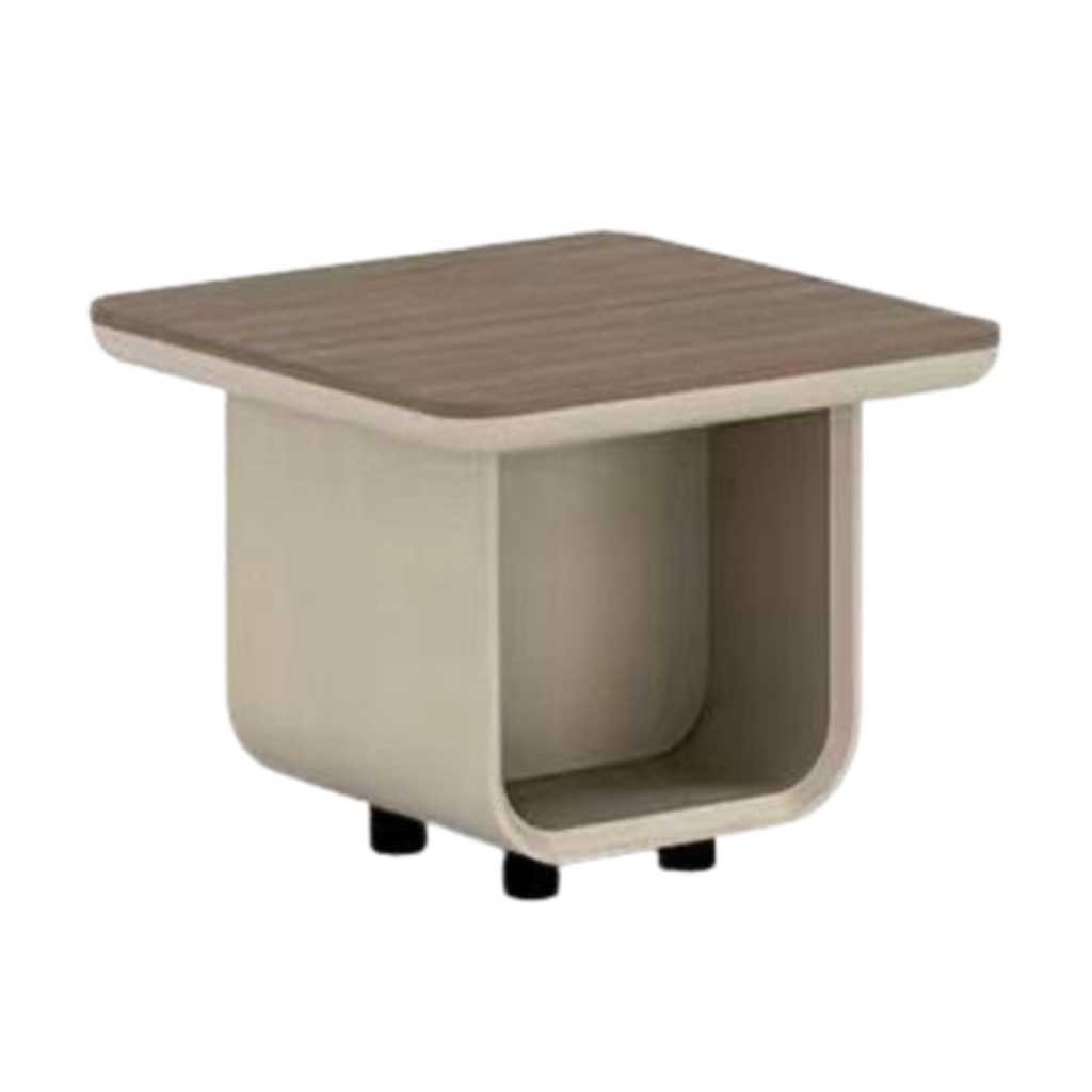 coffee-table-60x60cm Modern Office Coffee Table with Storage Square Center Table - Image 1